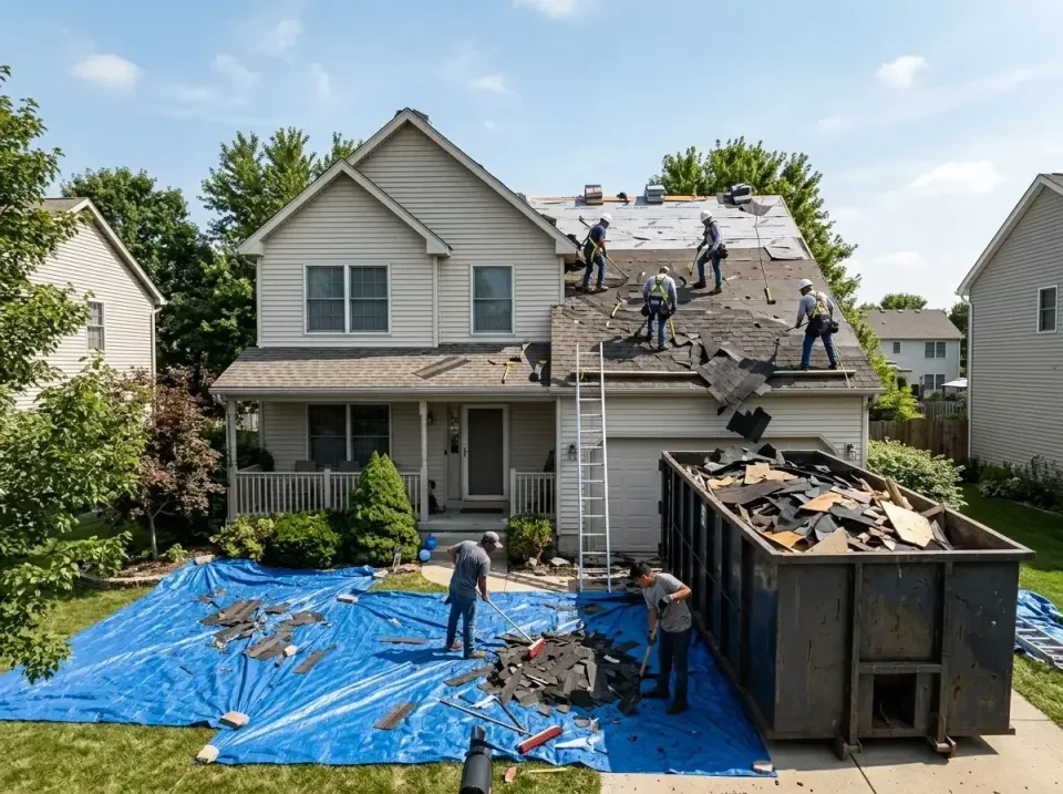 roof-replacement-debris-remova-004 — frequently asked questions, Cheapest Dumpster Rentals in Bayou La Batre, AL
